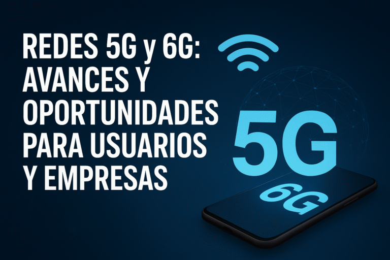 Redes 5G y 6G: Avances y Oportunidades para Usuarios y Empresas