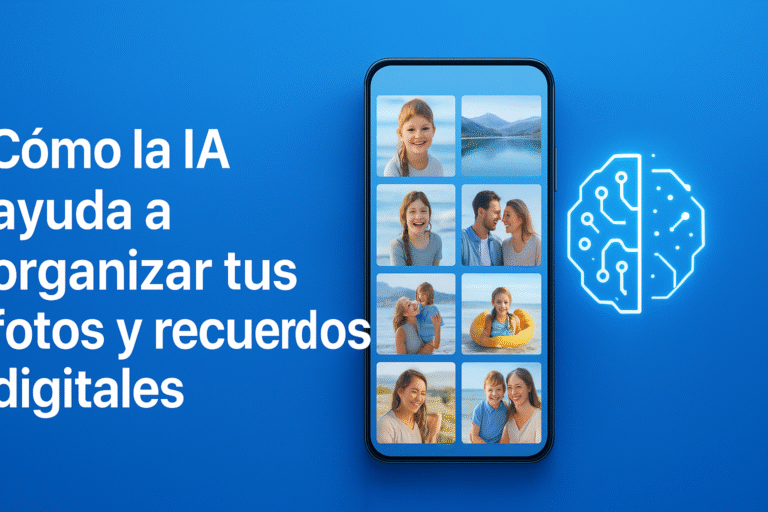 Cómo la IA ayuda a organizar tus fotos y recuerdos digitales