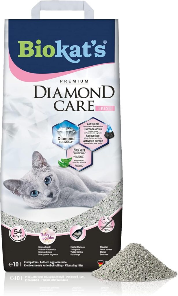 Mejores arenas para gatos: guía completa y consejos prácticos 4 biokats diamond